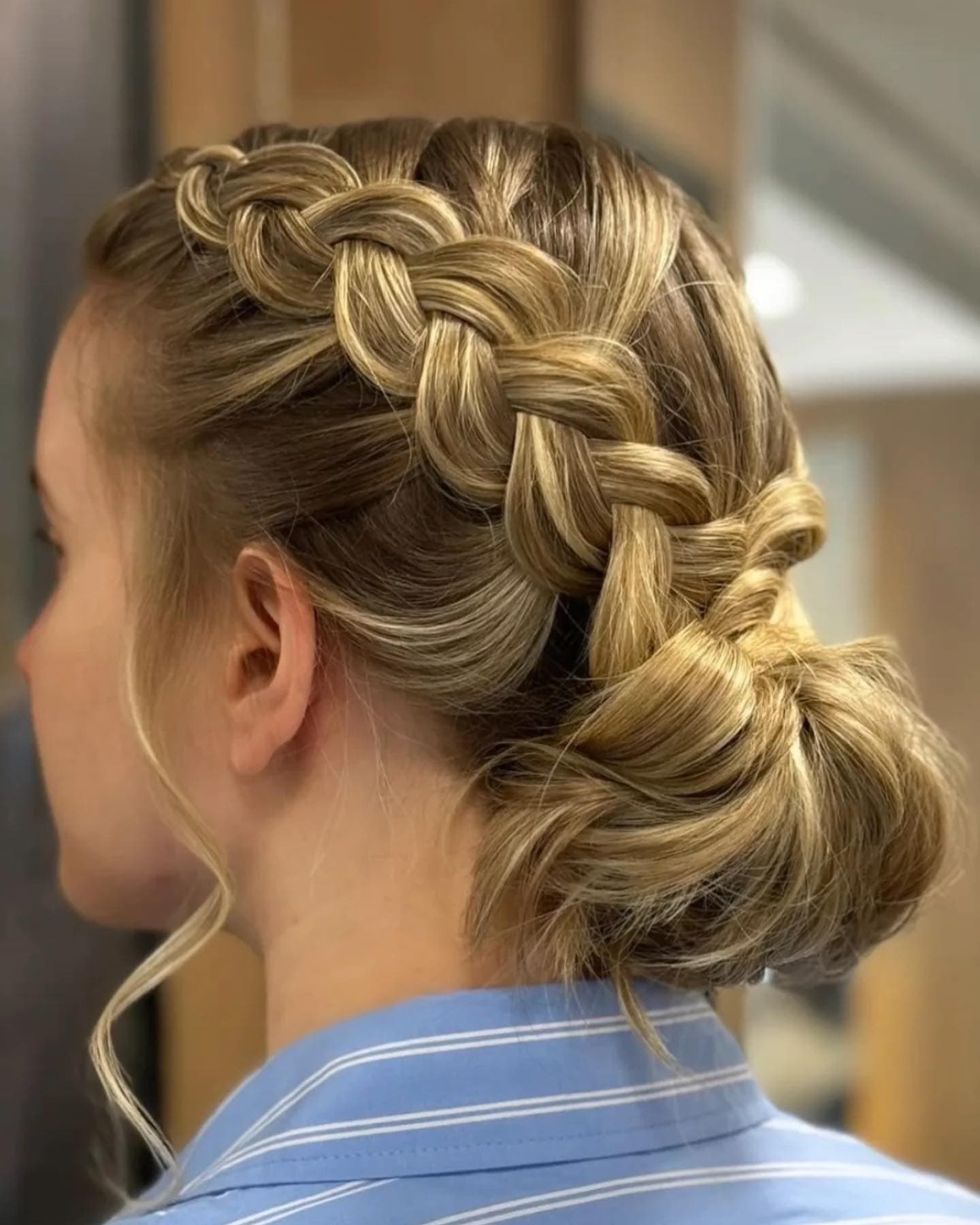 Penteado sofisticado